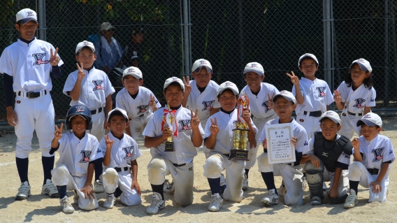 光市野球連盟会長杯 Cチーム準優勝