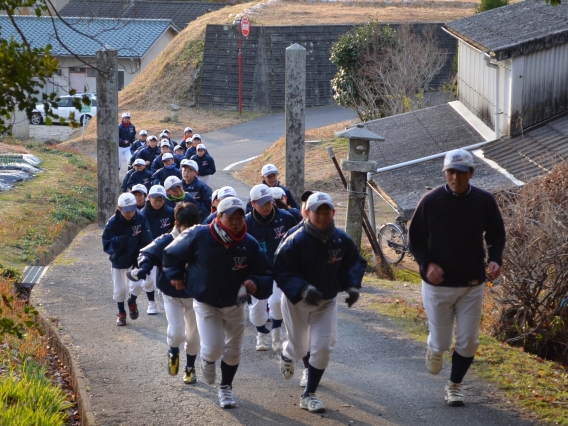 新年祈願祭と初練習