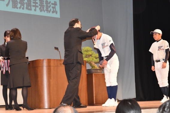 平成２７年光市スポーツ優秀選手表彰式